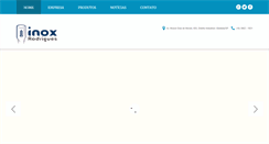 Desktop Screenshot of inoxrodrigues.com.br