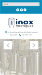 Mobile Screenshot of inoxrodrigues.com.br